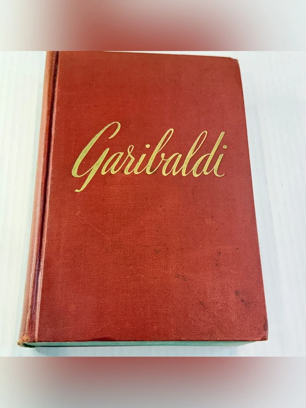 Garibaldi The Man and the Nation Hardcover Paul Frischauer Biography